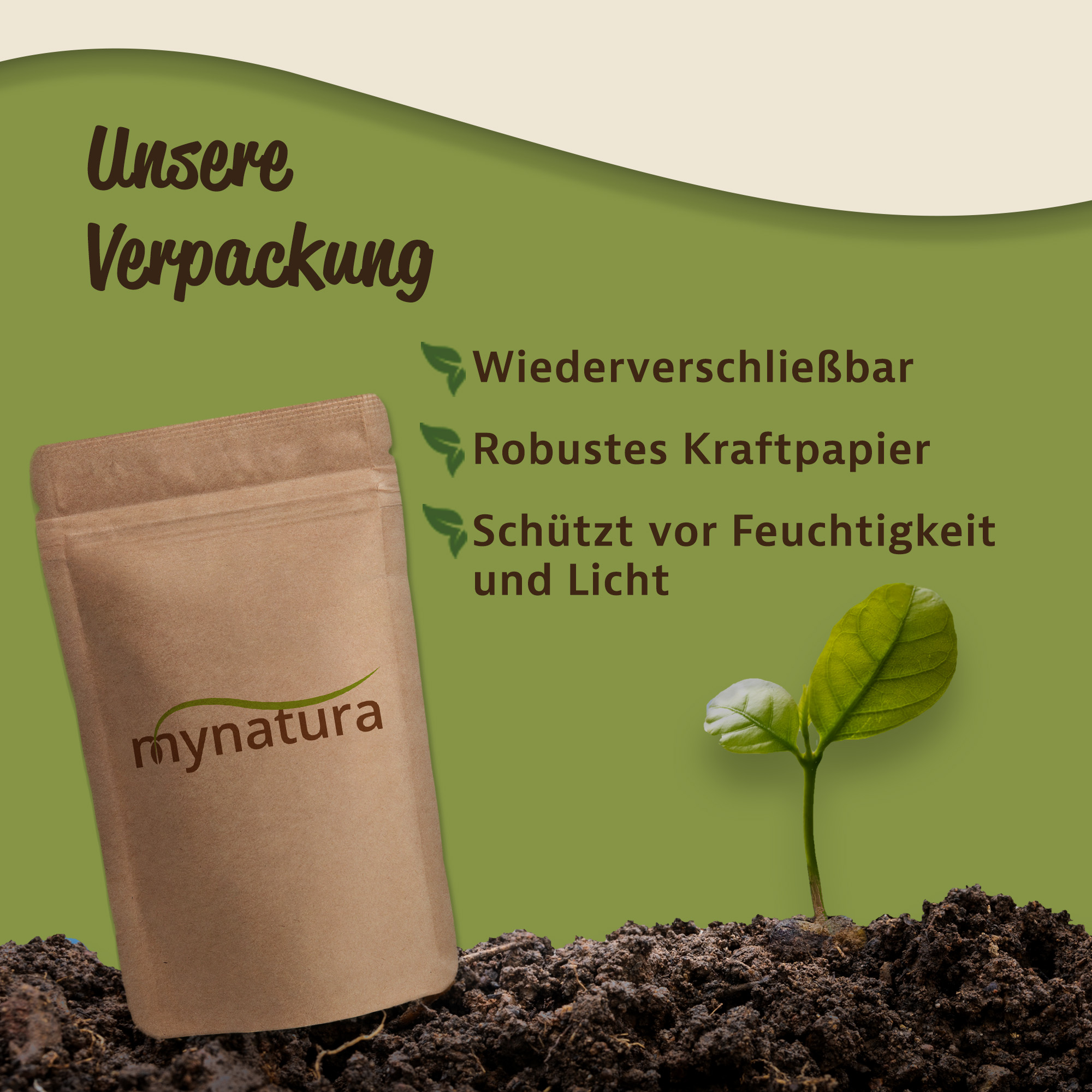 Mynatura Bio Erdmandelflocken (1000g)