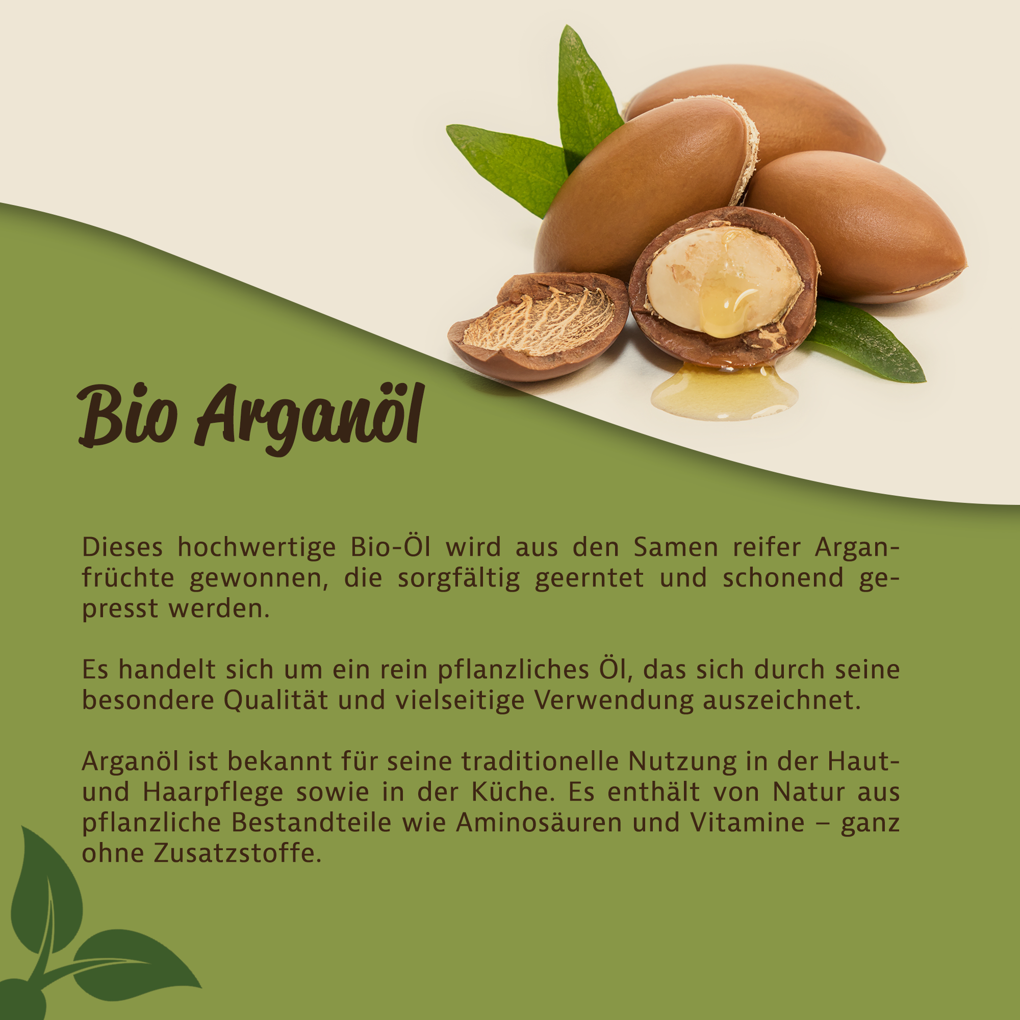 Arganöl in höchster Qualität – Vielseitig für Küche & Kosmetik | Mynatura 0,25L Arganöl in höchster Qualität – Vielseitig für Küche & Kosmetik | Mynatura 0,25L