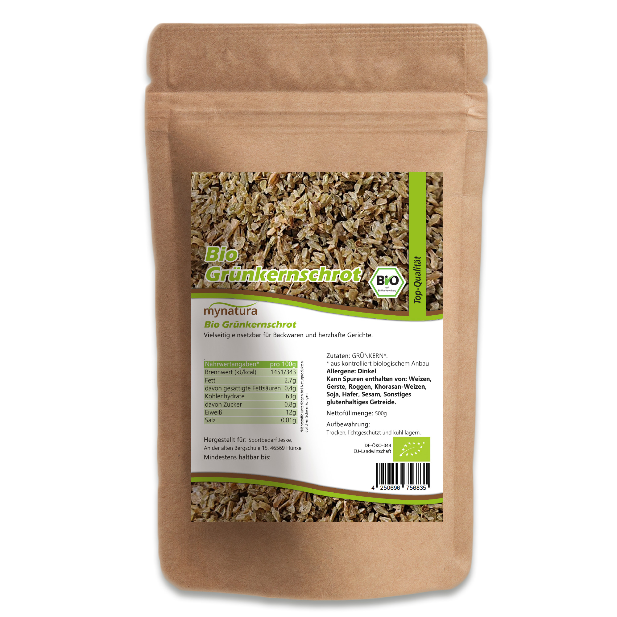 Bio Grünkernschrot grob von Mynatura – Natürliches Dinkelprodukt für vegane Küche & herzhafte Gerichte 1000g Bio Grünkernschrot grob von Mynatura – Natürliches Dinkelprodukt für vegane Küche & herzhafte Gerichte 1000g