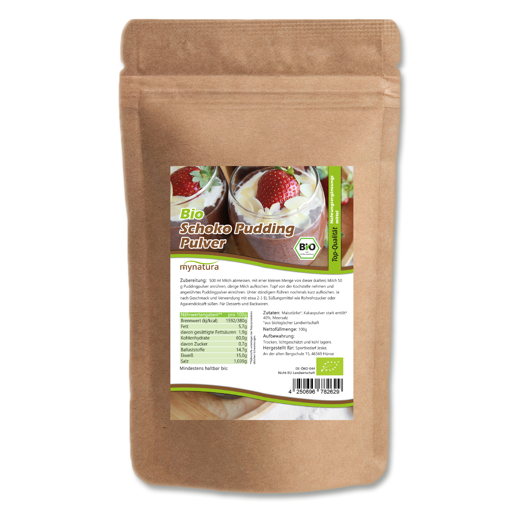 Mynatura Bio Schoko Pudding Pulver 100g Mynatura Bio Schoko Pudding Pulver 100g
