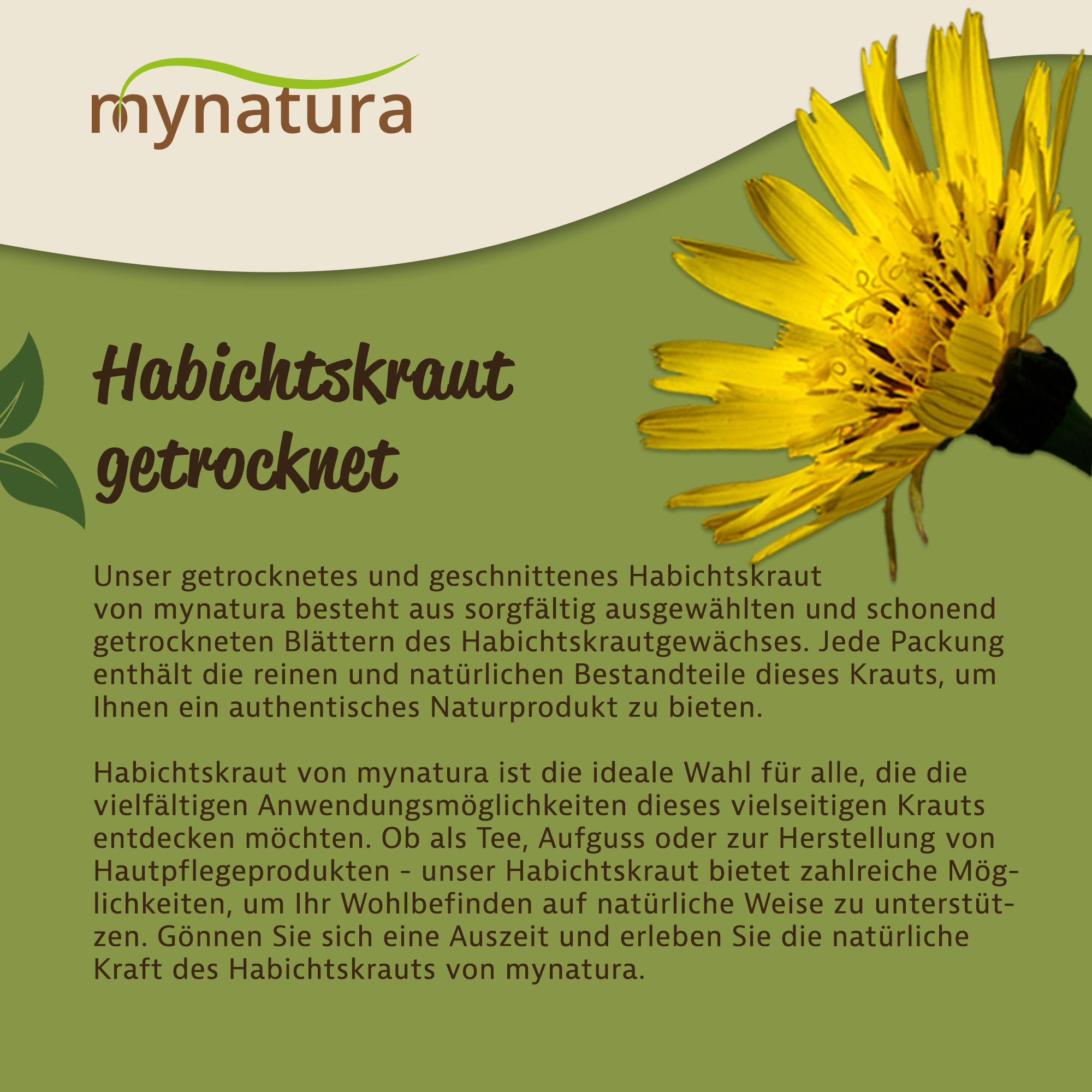 Mynatura Habichtskraut geschnitten 250g