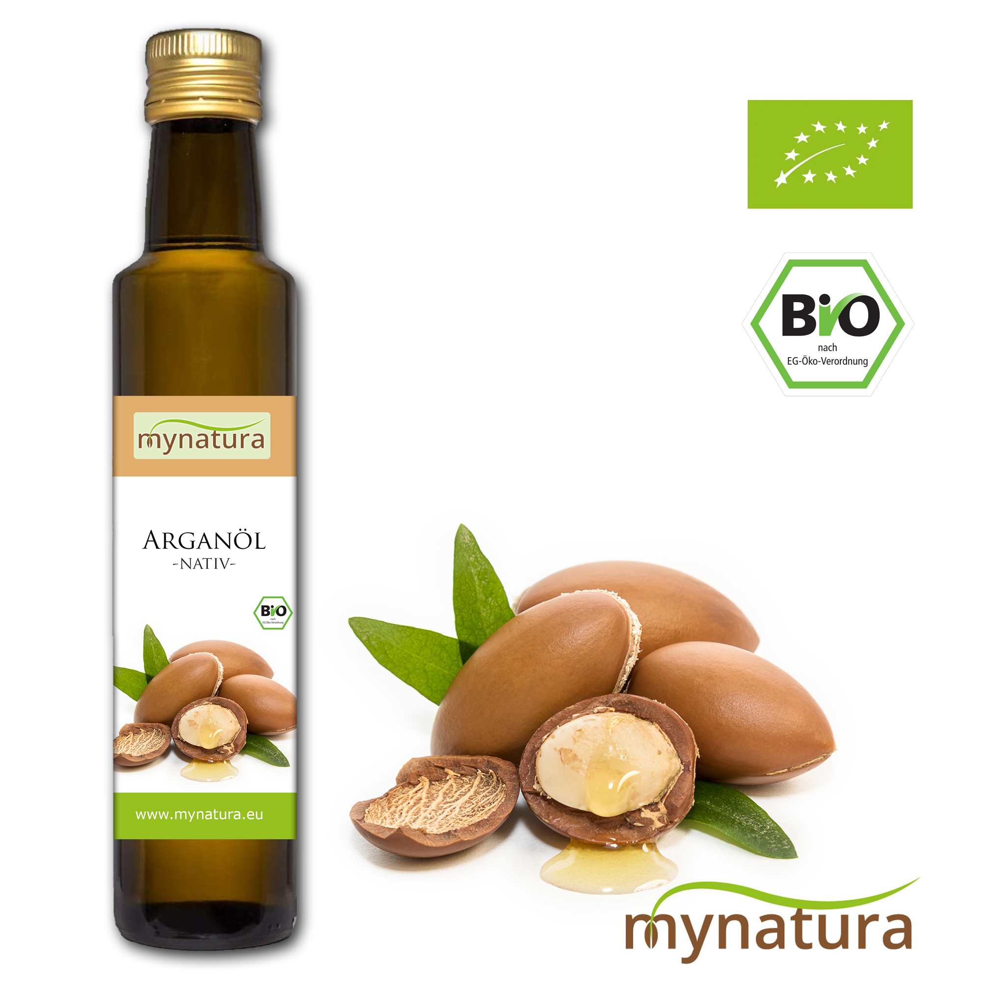 Arganöl in höchster Qualität – Vielseitig für Küche & Kosmetik | Mynatura 0,25L Arganöl in höchster Qualität – Vielseitig für Küche & Kosmetik | Mynatura 0,25L