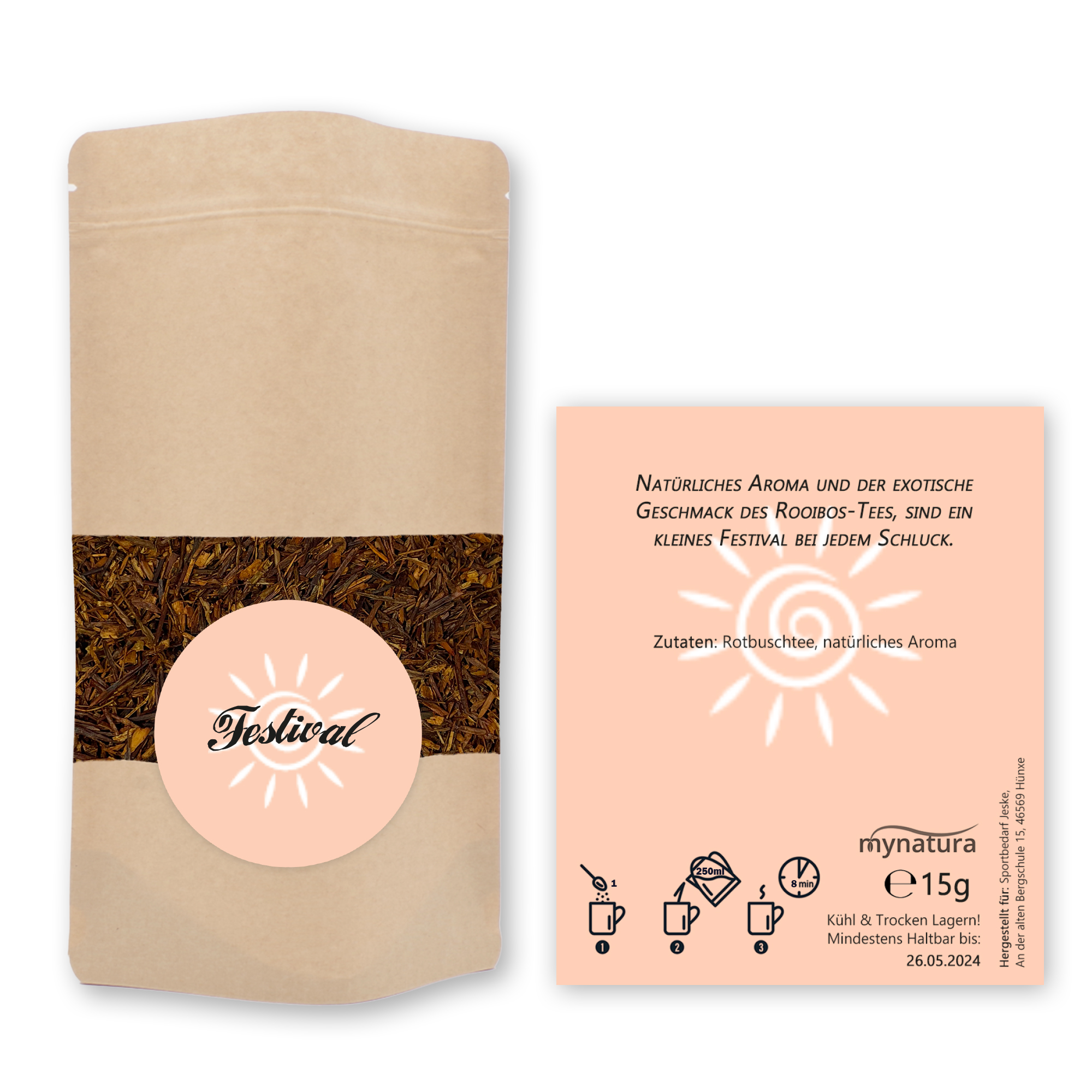 Mynatura Tee Geschenk Box I Herzlichen Glückwunsch