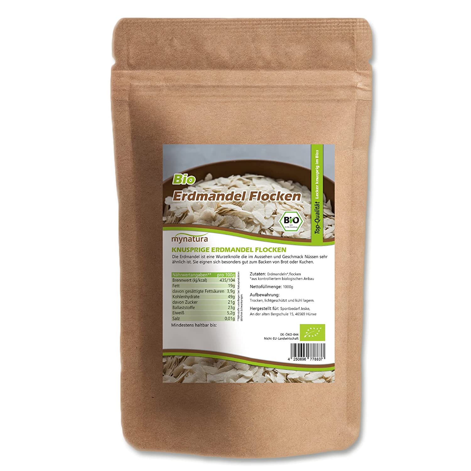Mynatura Bio Erdmandelflocken (1000g)