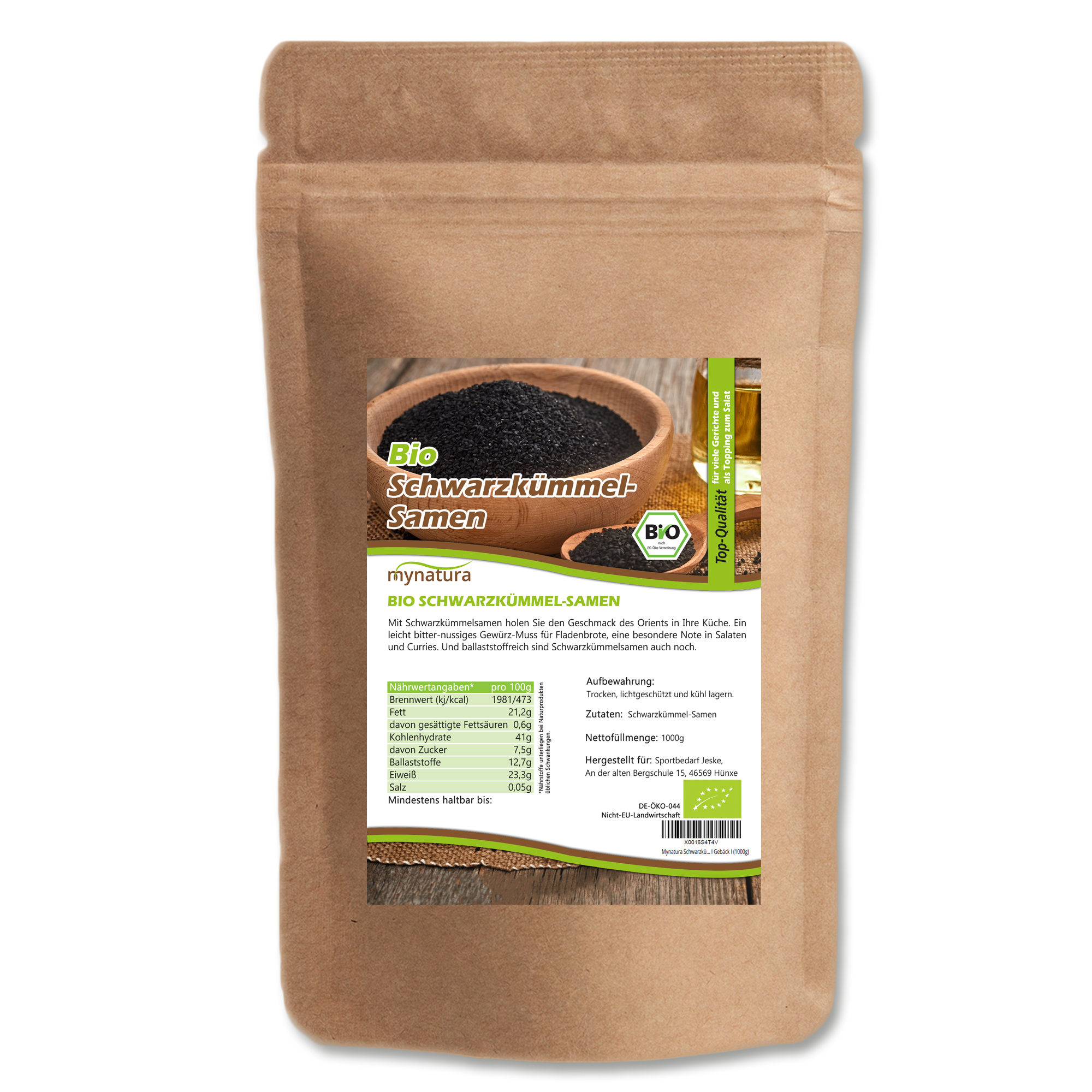 Schwarzkümmel Samen von Mynatura – Natürliches Gewürz mit vielseitiger Verwendung für Küche und Genuss Schwarzkümmel Samen von Mynatura – Natürliches Gewürz mit vielseitiger Verwendung für Küche und Genuss