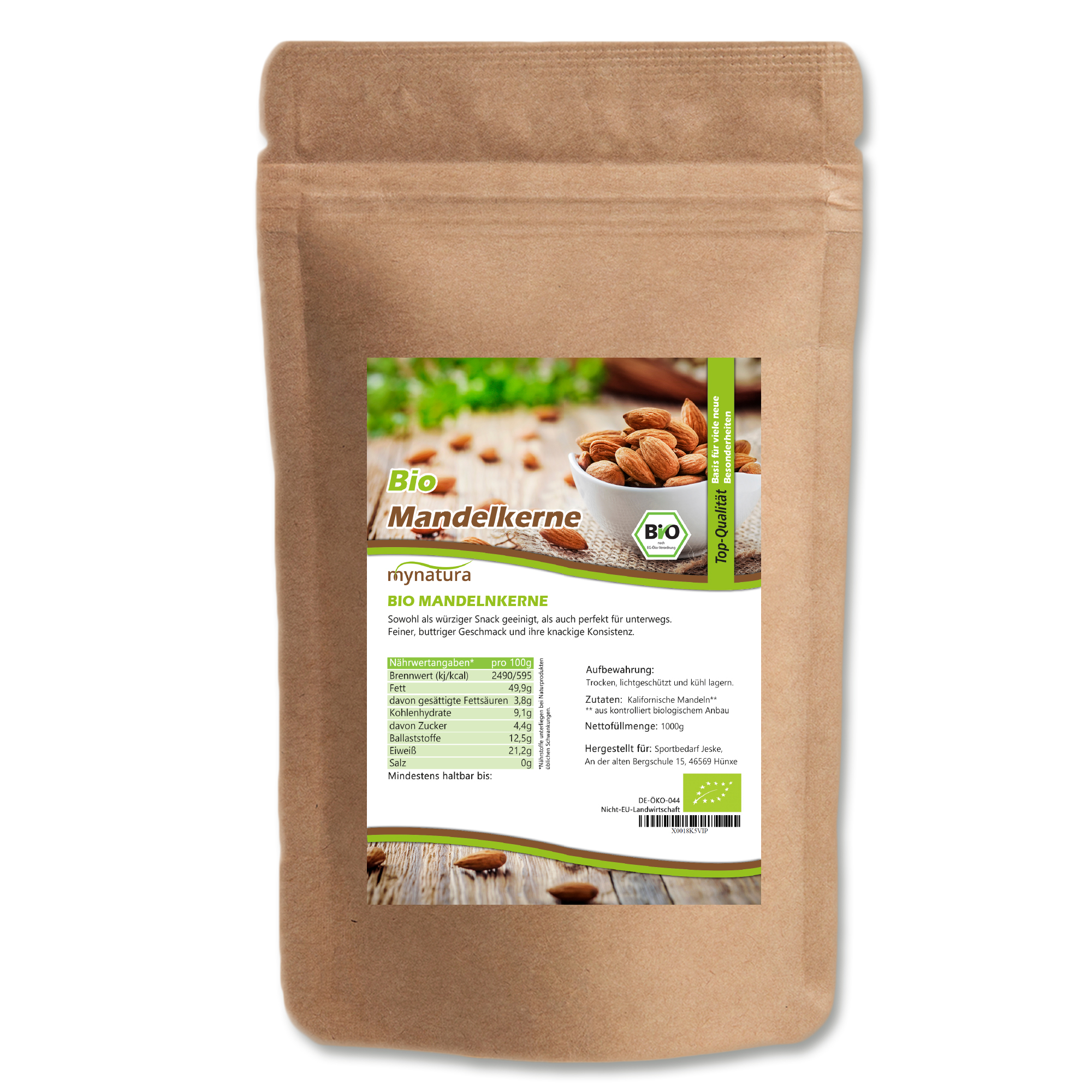 Mandelkerne kaufen – Wissenswertes zu Sorten, Verwendung & mynatura Bio-Qualität 1Kg Mandelkerne kaufen – Wissenswertes zu Sorten, Verwendung & mynatura Bio-Qualität 1Kg