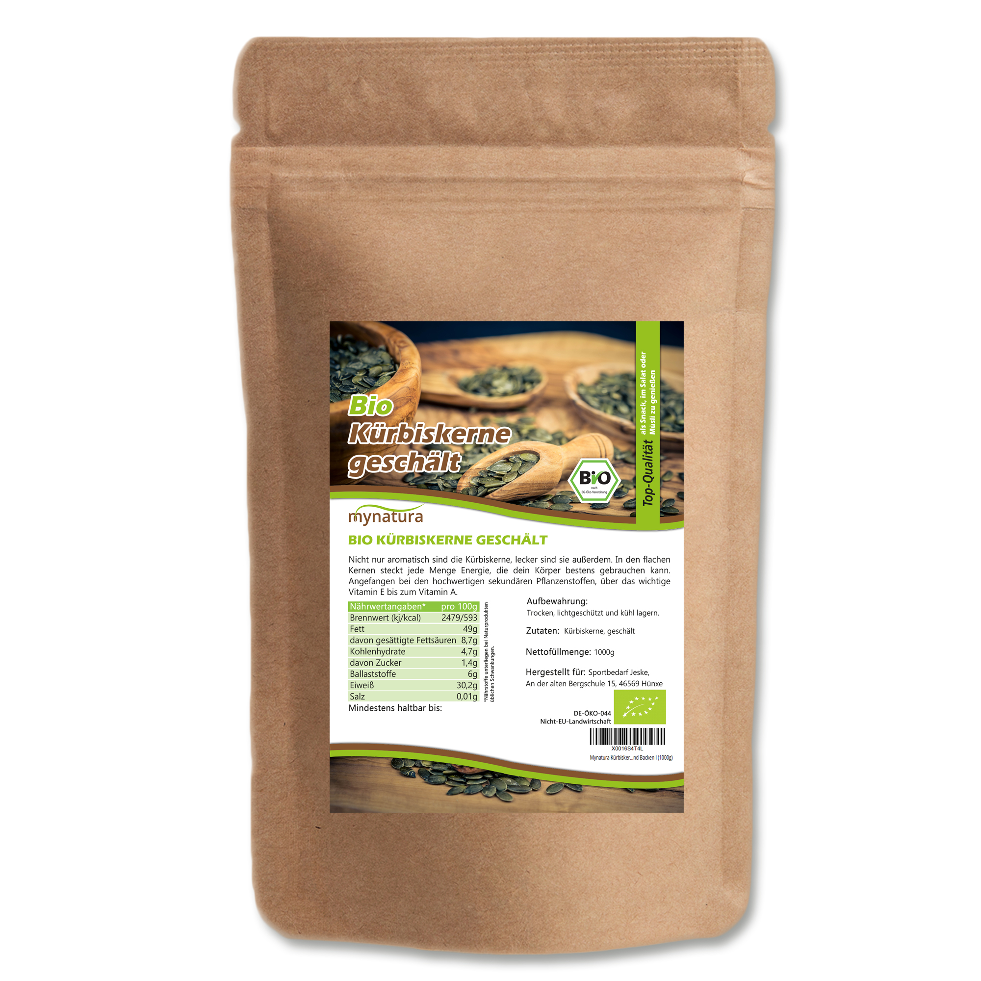 Kürbiskerne kaufen – Nussiger Snack & vielseitige Zutat in Bio-Qualität 1Kg Kürbiskerne kaufen – Nussiger Snack & vielseitige Zutat in Bio-Qualität 1Kg