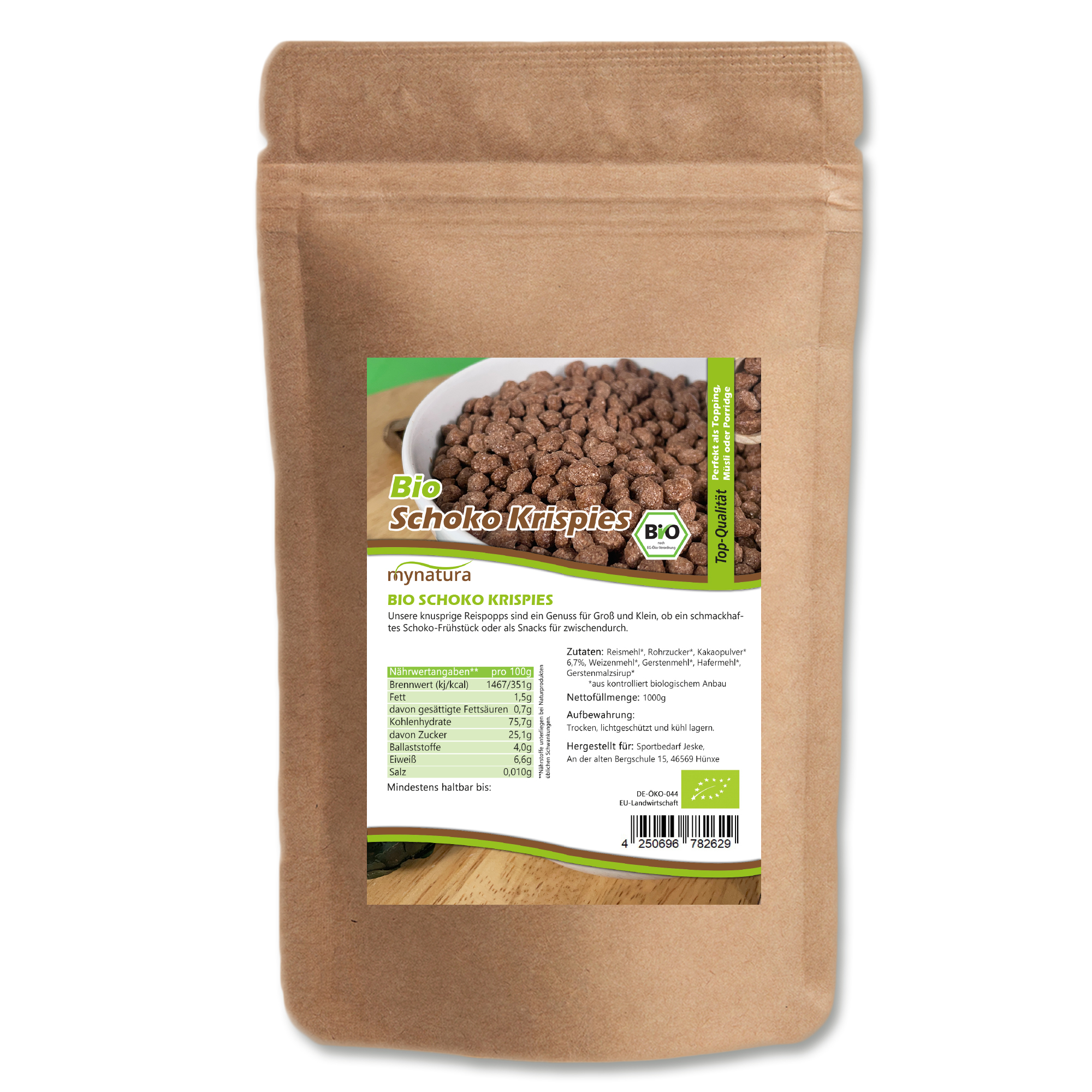 Mynatura Bio Schoko Krispies 1Kg