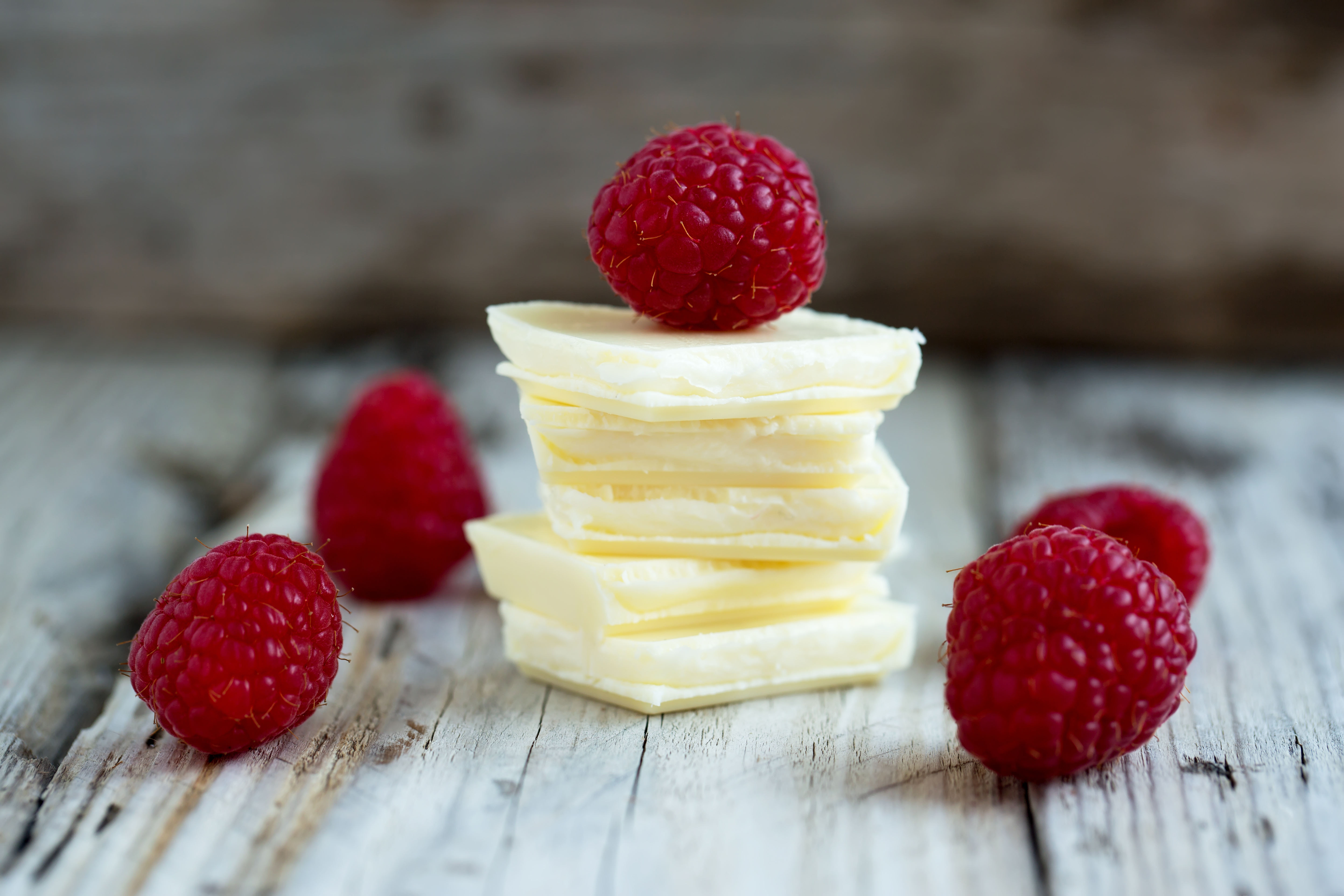 Mynatura Schokofrüchtchen - Früchte mit leckerem Schokomantel SET weiße Schokolade