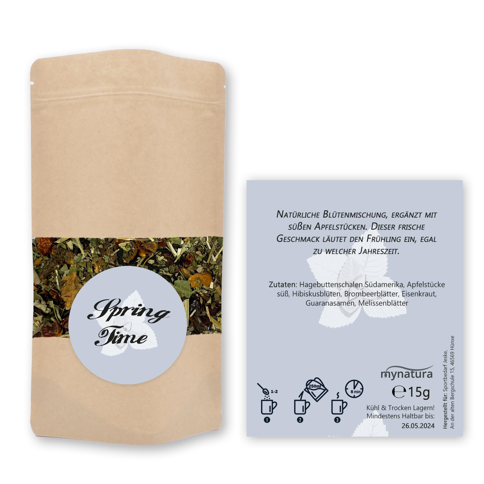 Mynatura Tee Geschenk Box I Herzlichen Glückwunsch