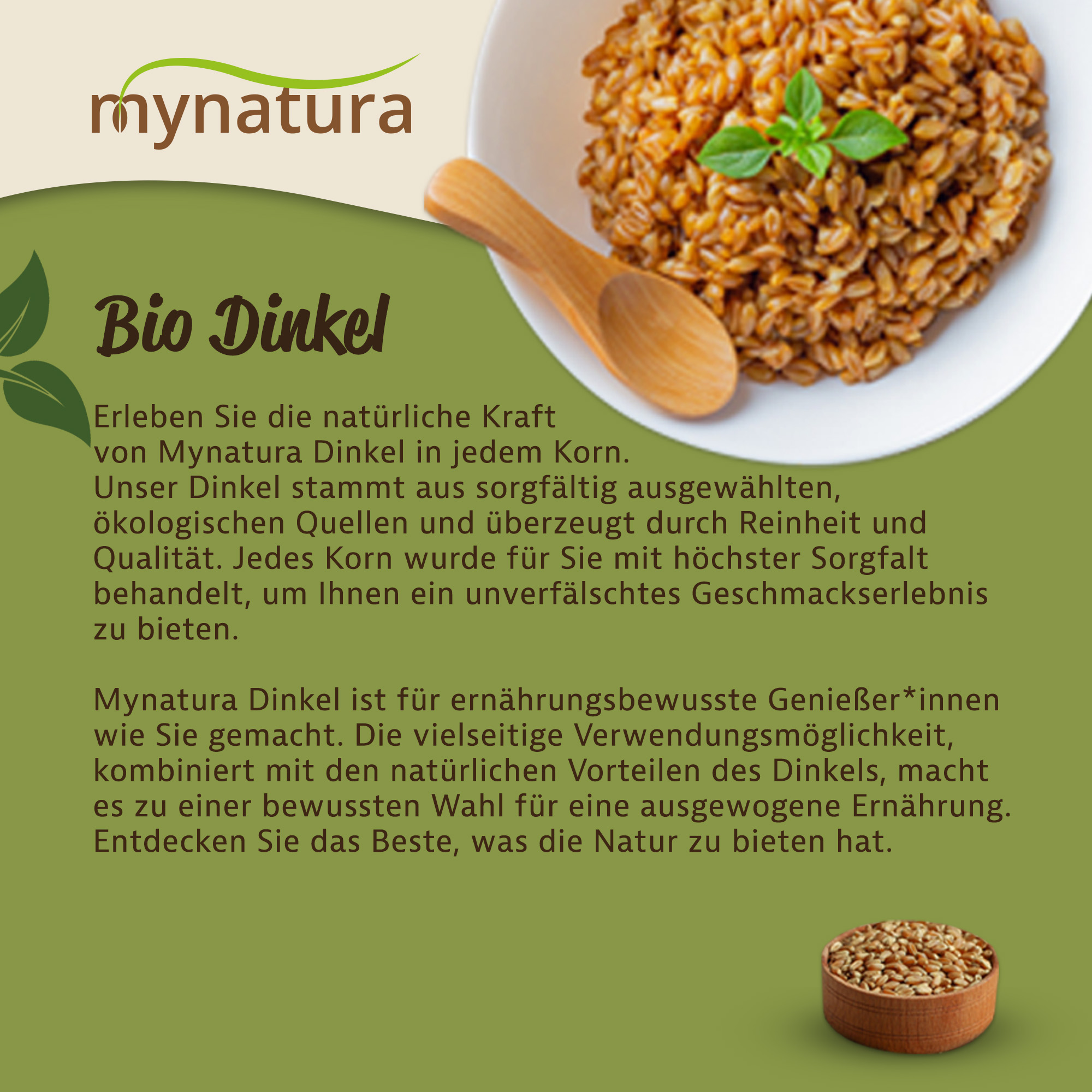 Mynatura Bio Dinkel 1000g