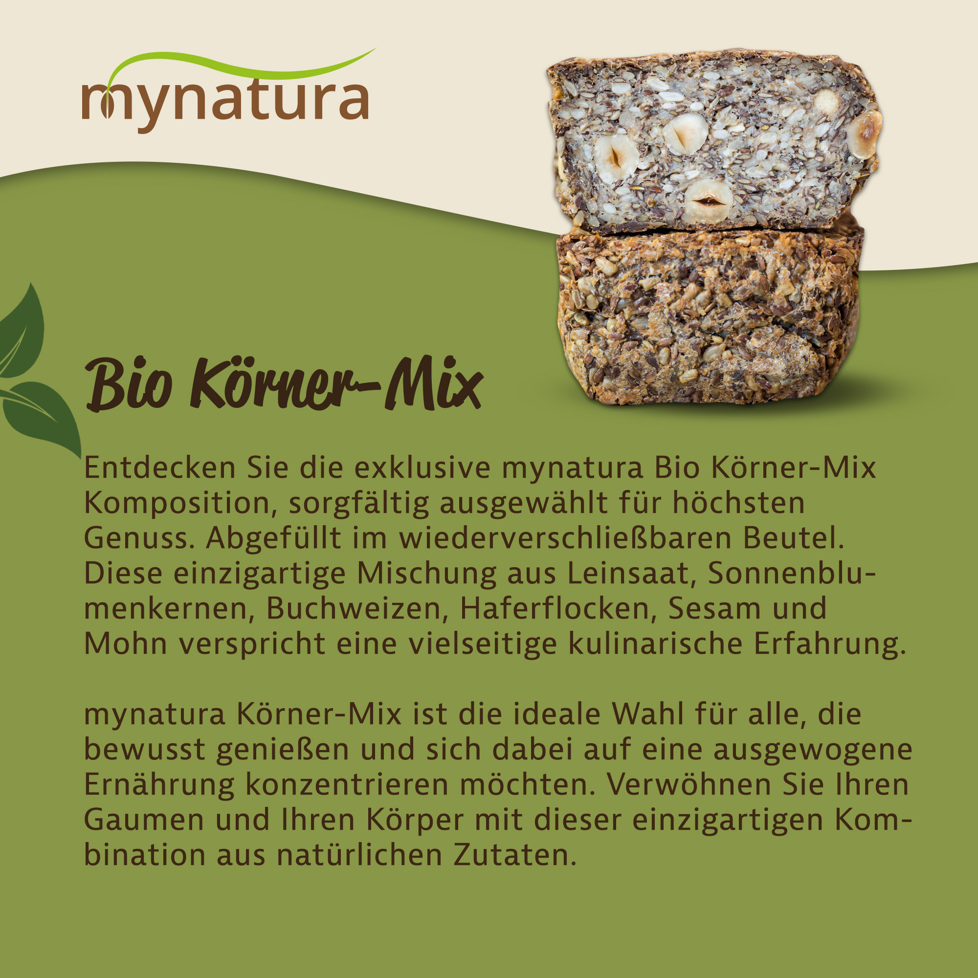Mynatura Bio Körner-Mix 1000g