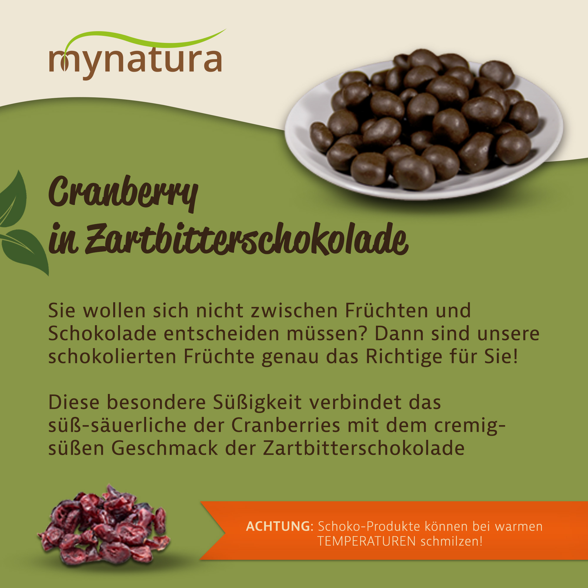 Cranberries in Zartbitterschokolade – fruchtig-herber Genuss mit natürlichen Zutaten Cranberries in Zartbitterschokolade – fruchtig-herber Genuss mit natürlichen Zutaten