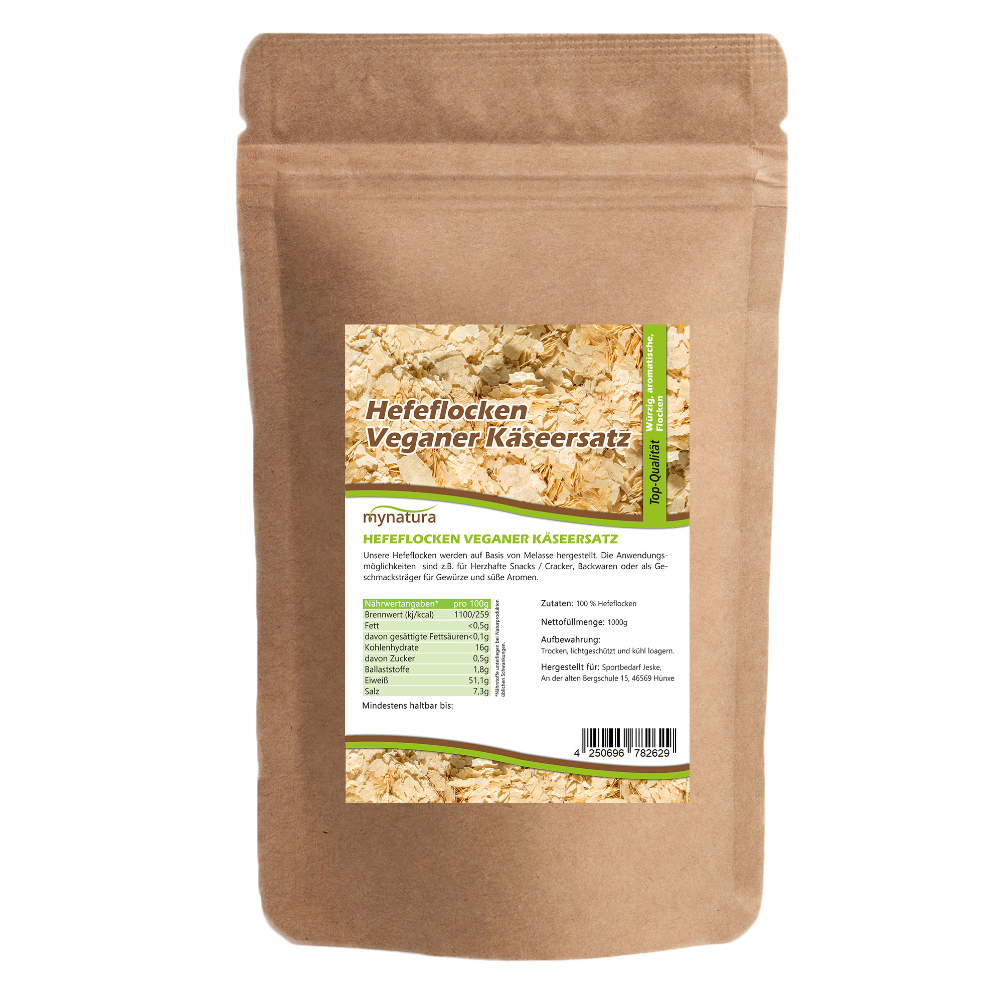 Hefeflocken kaufen – Vegane Würzflocken mit herzhaftem Geschmack | Mynatura 1Kg Hefeflocken kaufen – Vegane Würzflocken mit herzhaftem Geschmack | Mynatura 1Kg