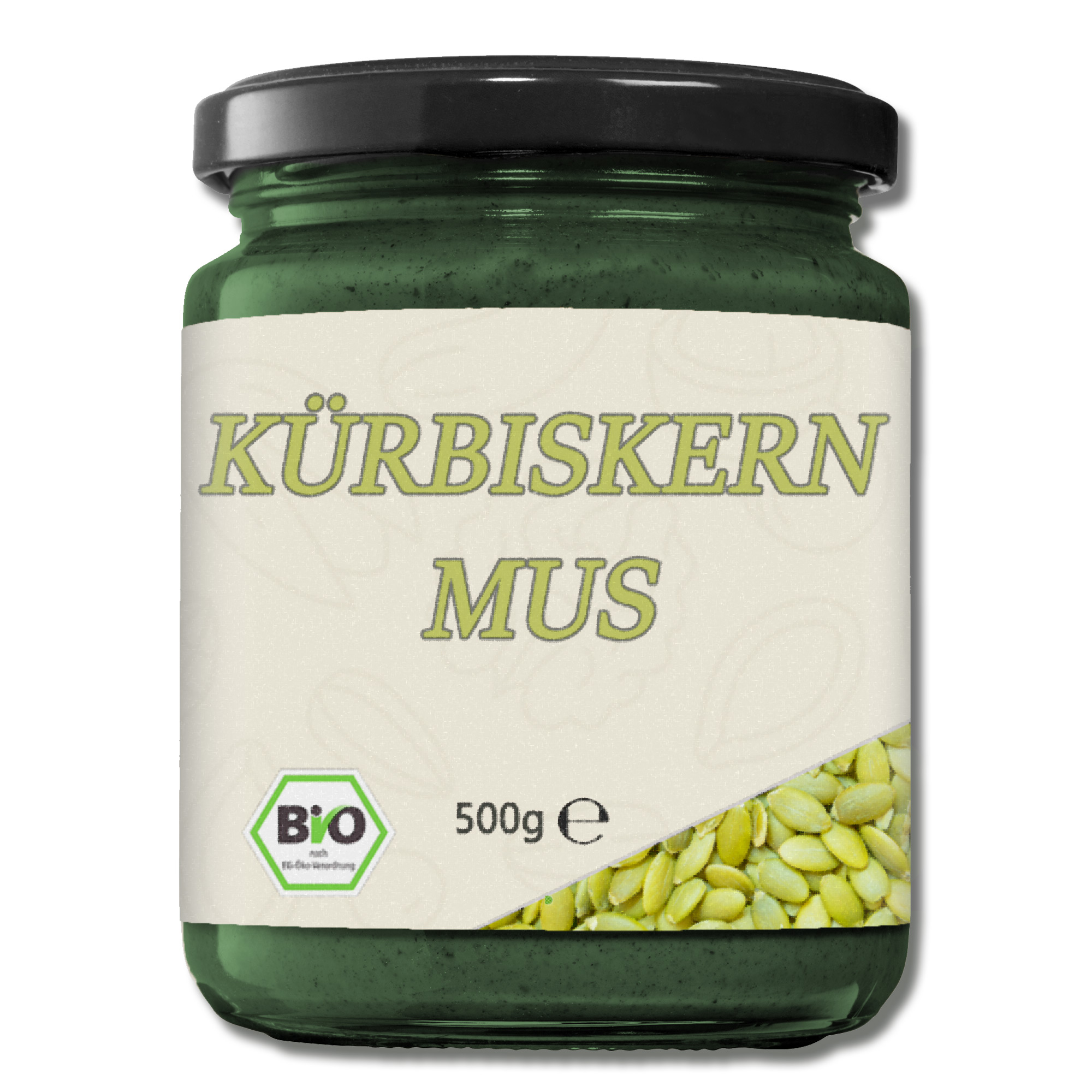 Kürbiskernmus Bio – Nussig-aromatischer Brotaufstrich & vielseitige Zutat aus gerösteten Kürbiskernen 0,5Kg Kürbiskernmus Bio – Nussig-aromatischer Brotaufstrich & vielseitige Zutat aus gerösteten Kürbiskernen 0,5Kg