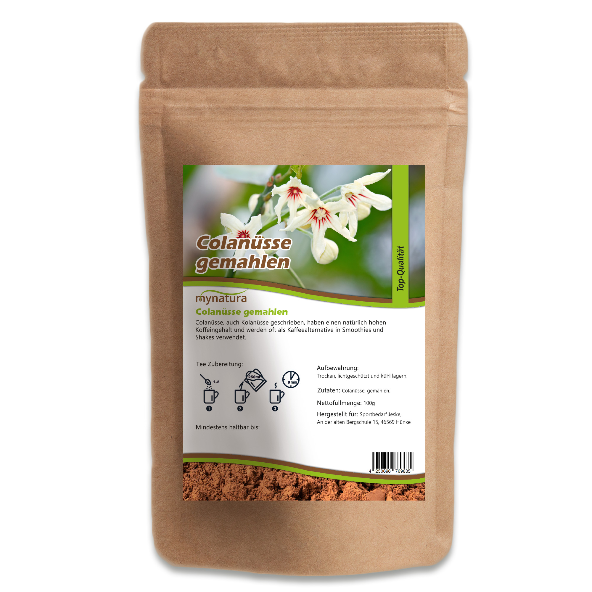 Mynatura Colanüsse gemahlen – 100% natürlich | Vegane Küche | Superfood für vielseitige Rezepte 250g Mynatura Colanüsse gemahlen – 100% natürlich | Vegane Küche | Superfood für vielseitige Rezepte 250g