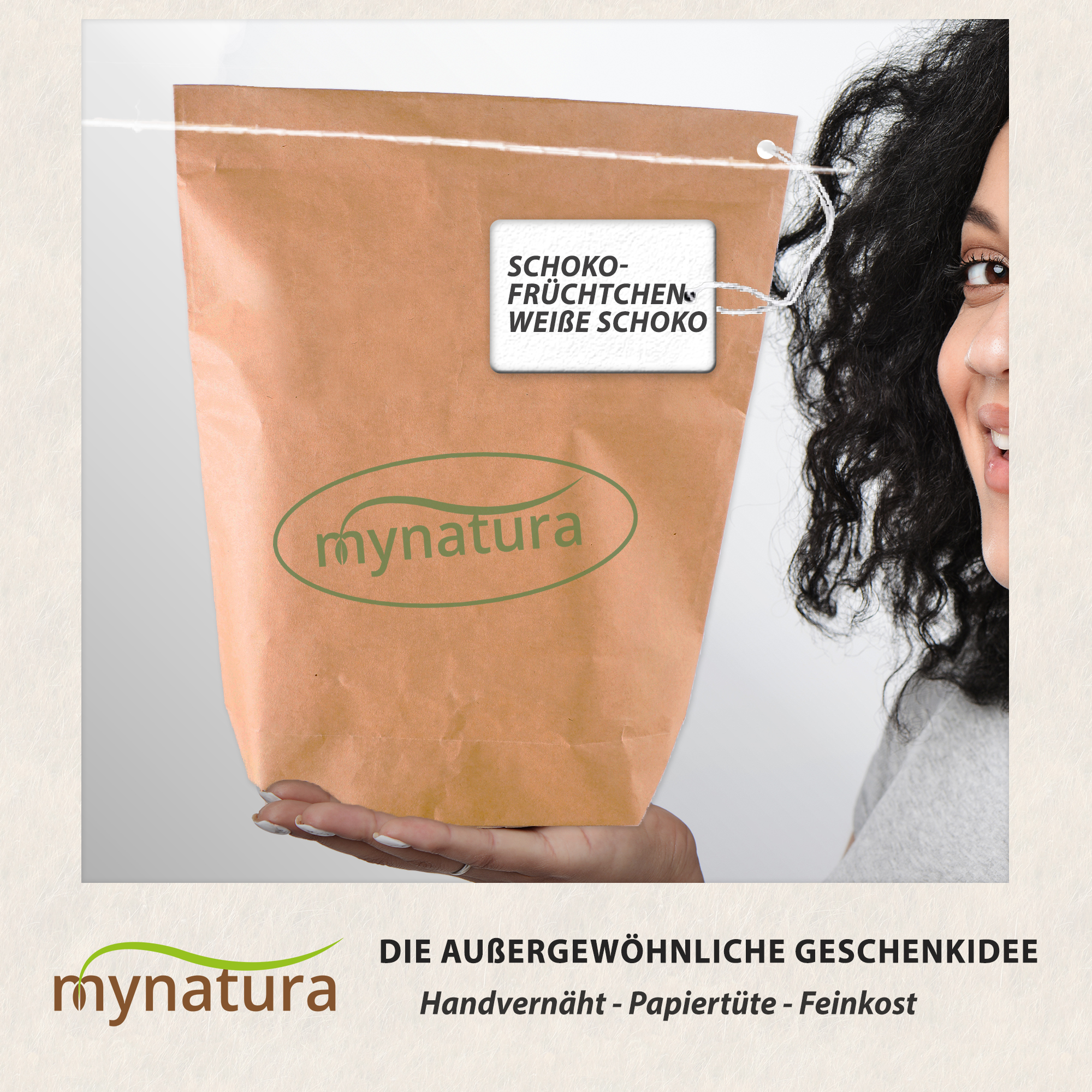 Mynatura Schokofrüchtchen - Früchte mit leckerem Schokomantel SET weiße Schokolade