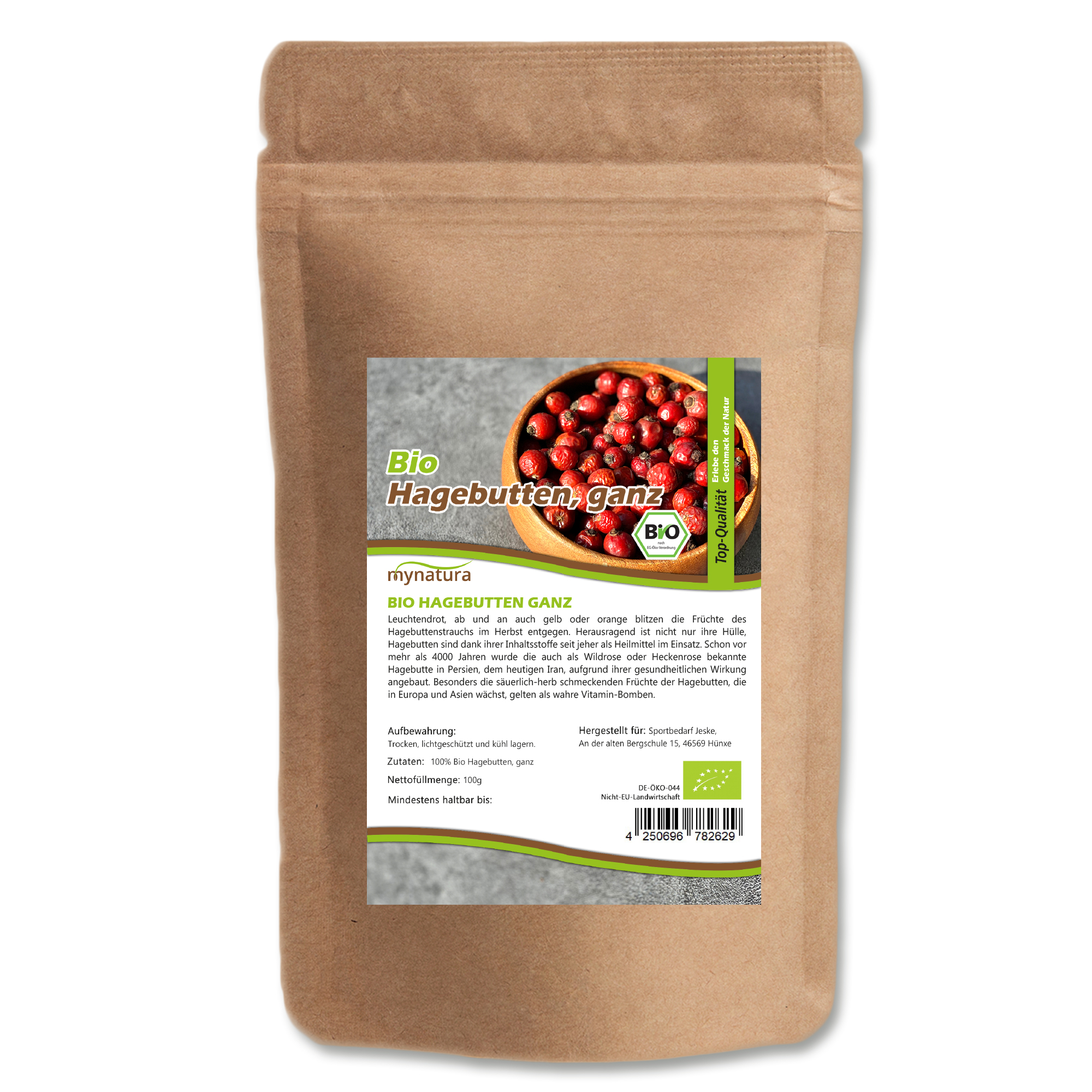 Mynatura Bio Hagebutten ganz getrocknet Mynatura Bio Hagebutten ganz getrocknet
