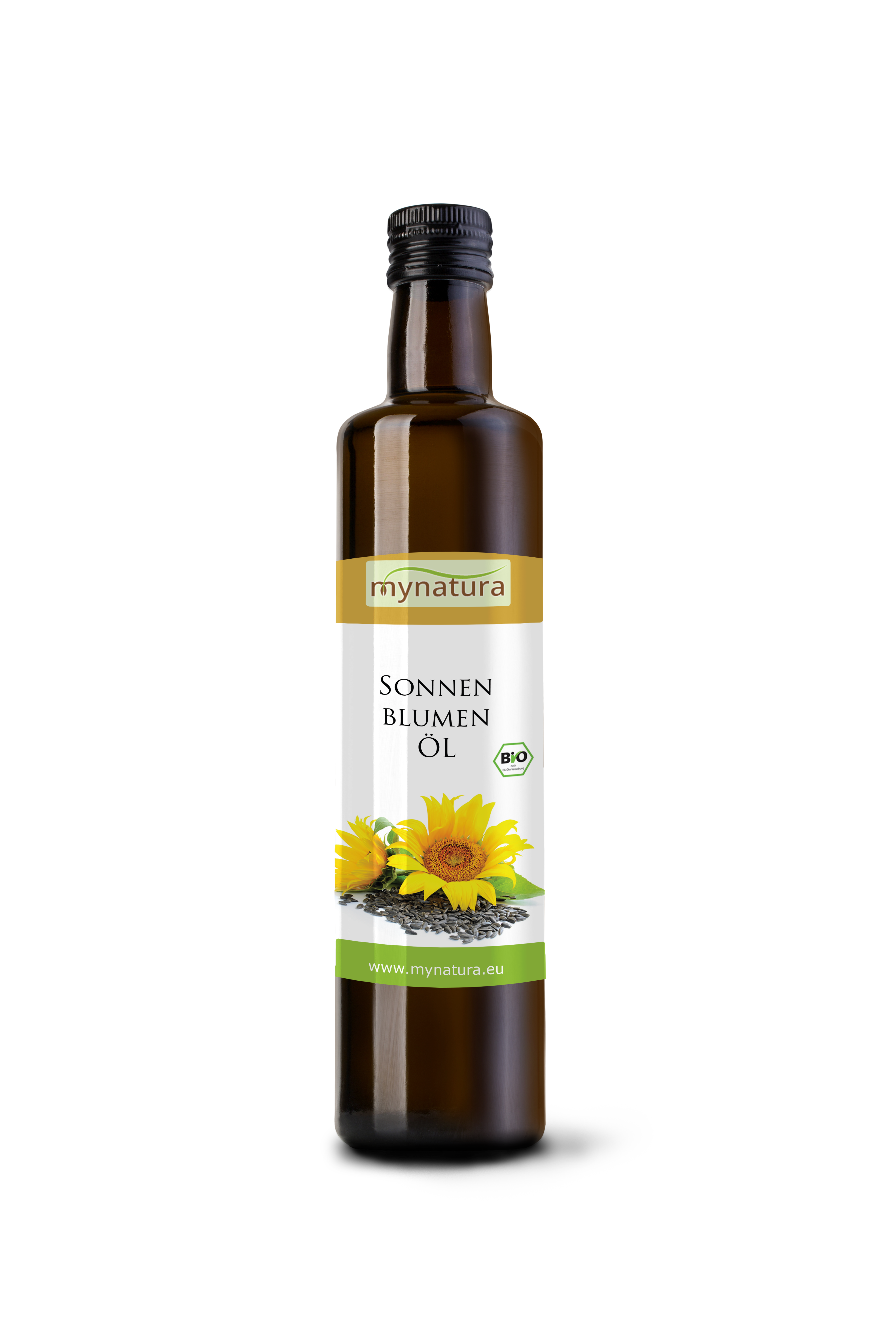 Mynatura Bio Sonnenblumenkernöl 0,5L Kaltgepresst Mynatura Bio Sonnenblumenkernöl 0,5L Kaltgepresst