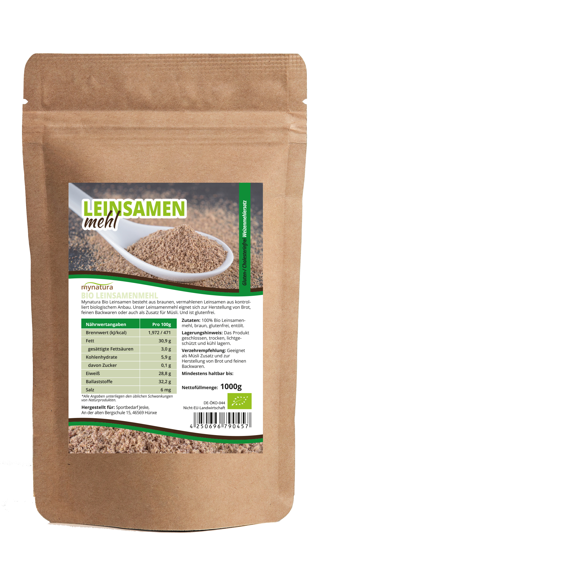 Mynatura Bio Leinsamenmehl