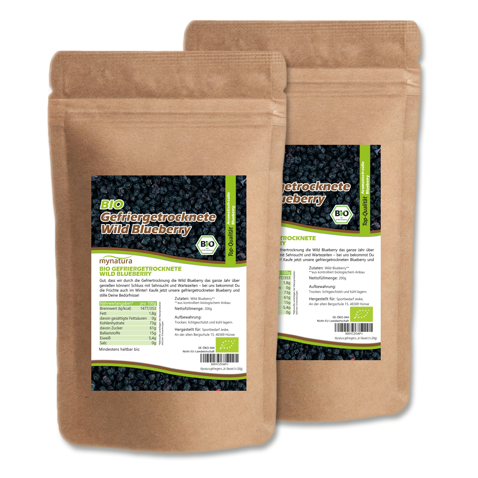 Gefriergetrocknete Wildheidelbeeren – Intensiver Geschmack & Vielseitige Verwendung 0,2Kg Gefriergetrocknete Wildheidelbeeren – Intensiver Geschmack & Vielseitige Verwendung 0,2Kg