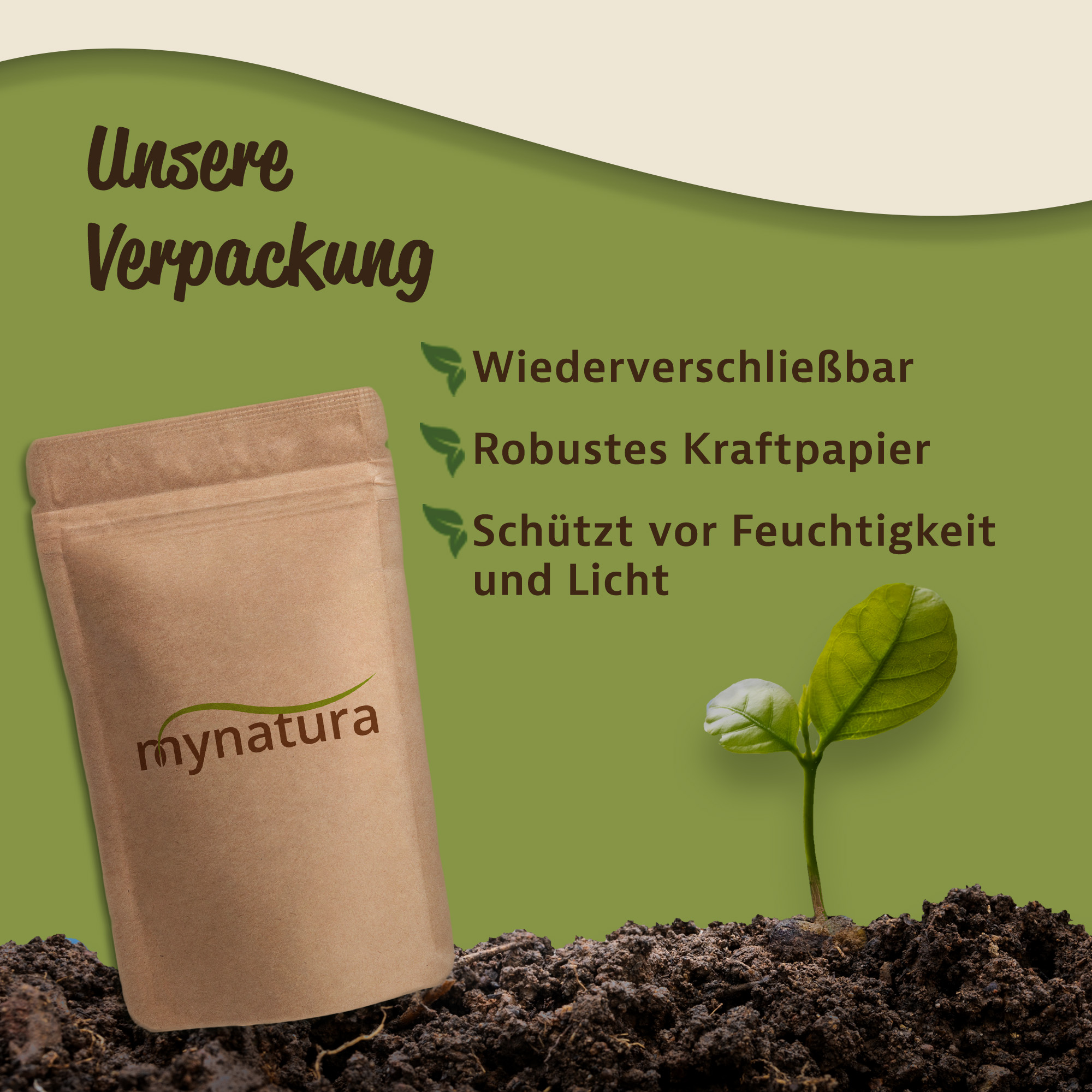 Bio Guarana Pulver – Natürliches Pflanzenpulver mit Koffein | Mynatura Superfoods 0,25Kg