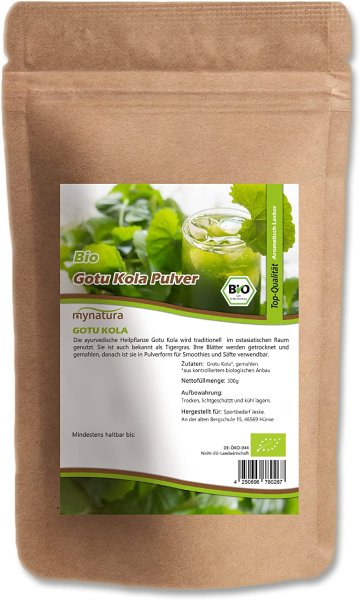 Mynatura Bio Gotu Kola Pulver (300g)