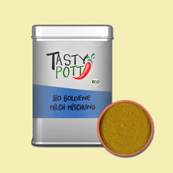 Tasty Pott Bio Goldene Milch Mix 80g Gewürzmischung