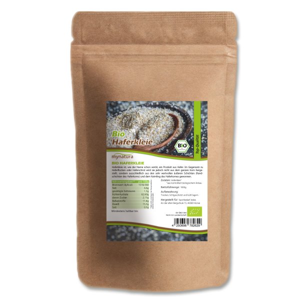 Mynatura Bio Haferkleie 1Kg