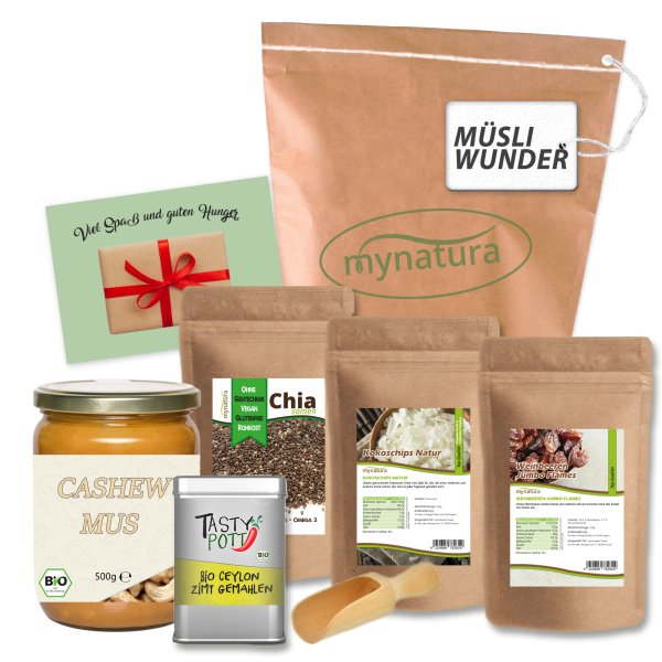 Mynatura Müsliwunder - Leckeres Geschenkset mit hochwertigem Inhalt