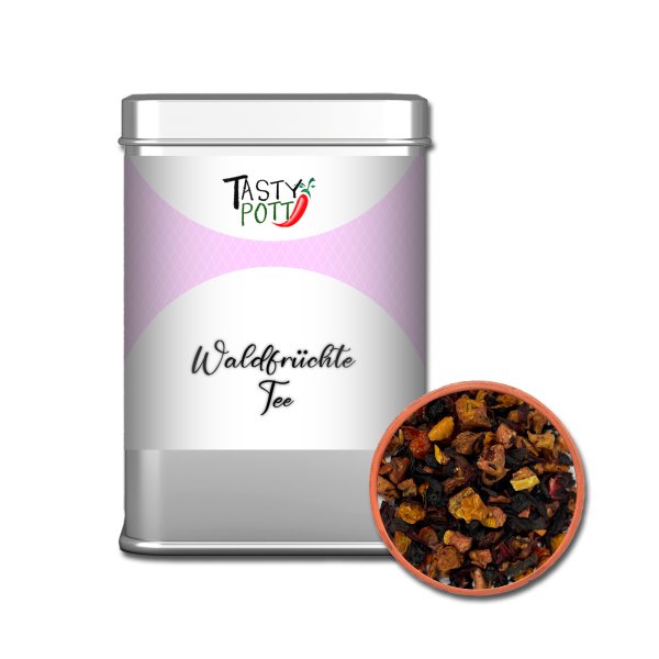 Tasty Pott Waldfrüchte Tee 80g Dose