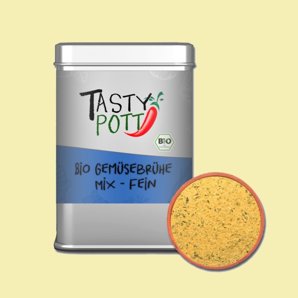 Tasty Pott Bio Gemüsebrühe Mix 80g Dose