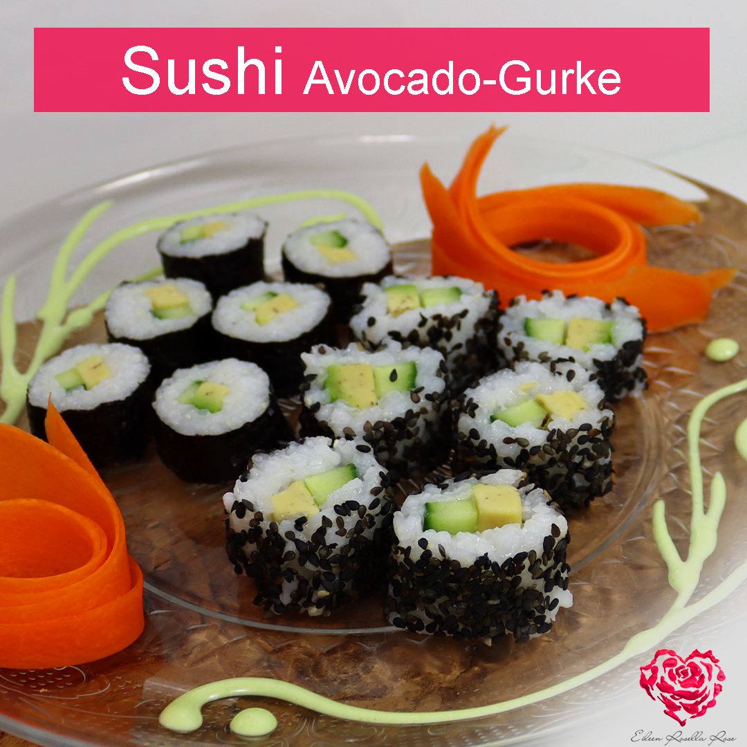 Sushi mit Avokado&amp;Gurke | Rezepte | Mynatura Shop