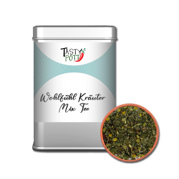 Tasty Pott Wohlfühl Kräuter Mix Tee 30g Dose
