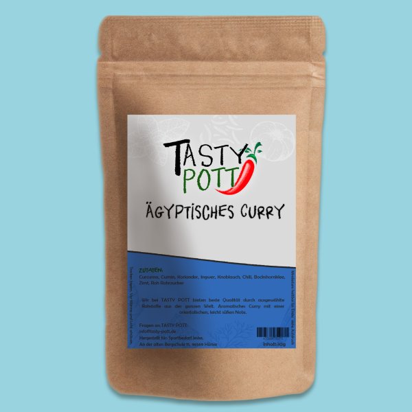 Tasty Pott Ägyptisches Curry 250g Beutel