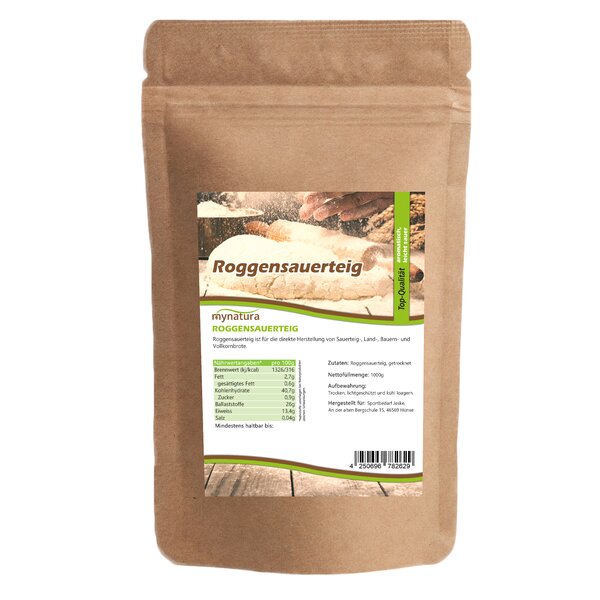 Mynatura Roggensauerteig 1Kg