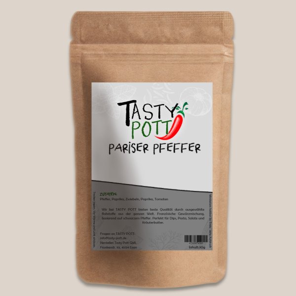 Tasty Pott Pariser Pfeffer Mix 250g Beutel