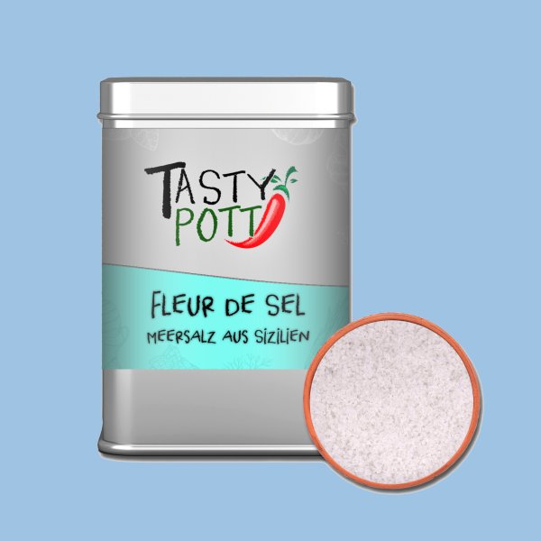 Tasty Pott Fleur de Sel Meersalz 150g