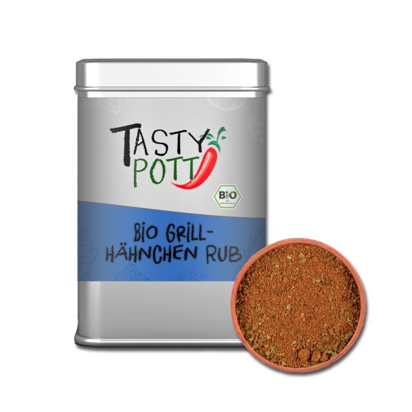 Tasty Pott Bio Grillhähnchen Rub 100g Gewürzmischung