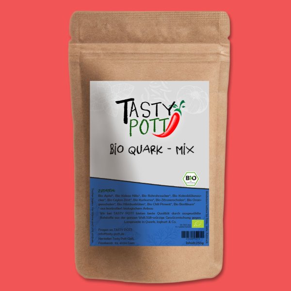 Tasty Pott Bio Quark Mix 250g Beutel