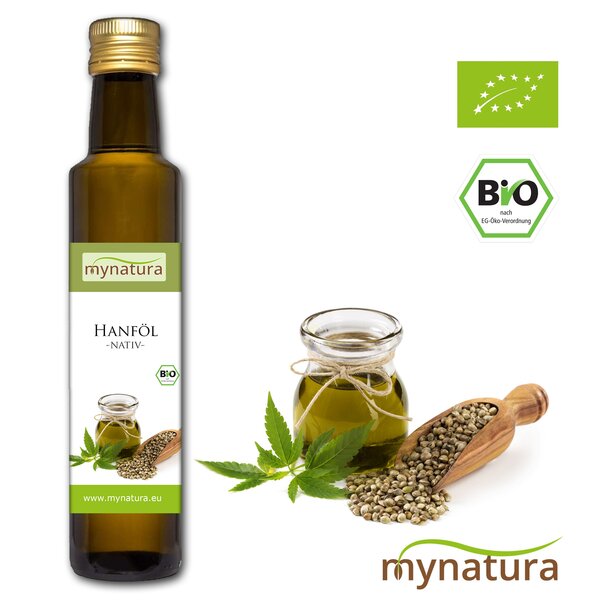 Mynatura Bio Hanföl kaltgepresst 0,25L