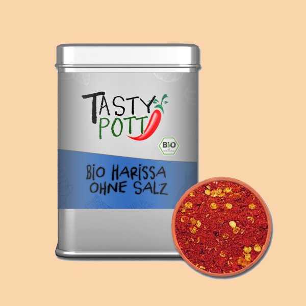 Tasty Pott Bio Harissa ohne Salz 100g Gewürzmischung