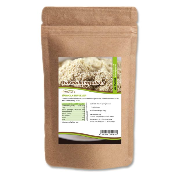 Mynatura Süßmolkepulver 1Kg