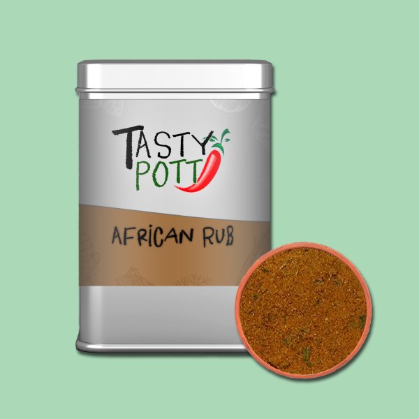 Tasty Pott African Rub 70g Dose