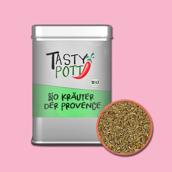 Tasty Pott Bio Kräuter der Provence 70g Dose