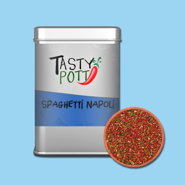 Tasty Pott Spaghetti Napoli Gewürzmischung 70g Dose