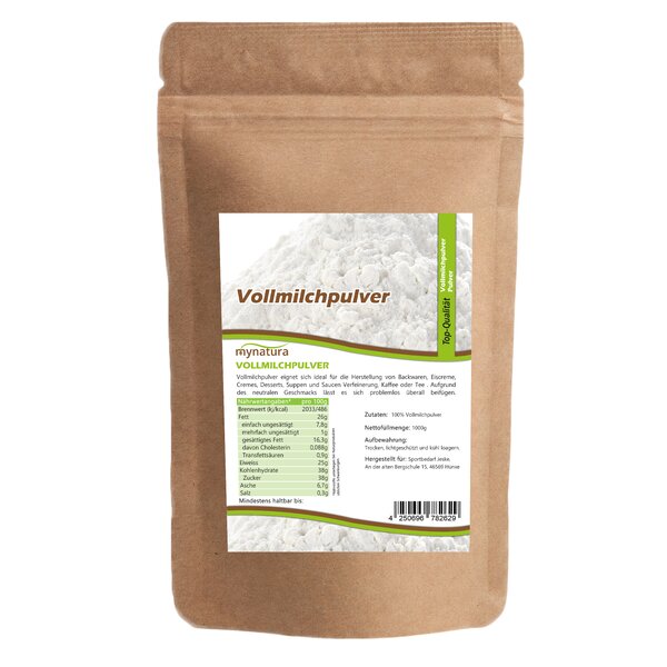 Mynatura Vollmilchpulver 1Kg