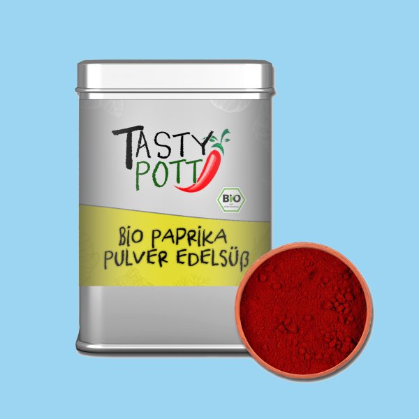 Tasty Pott Bio Paprika Pulver edelsüß 100g