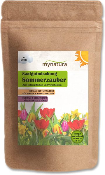 Mynatura Sommerzauber Blühwiese Selberpflücken und Verschenken (30g)