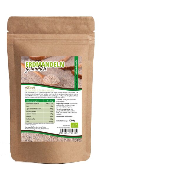 Mynatura Bio Erdmandelmehl 1Kg